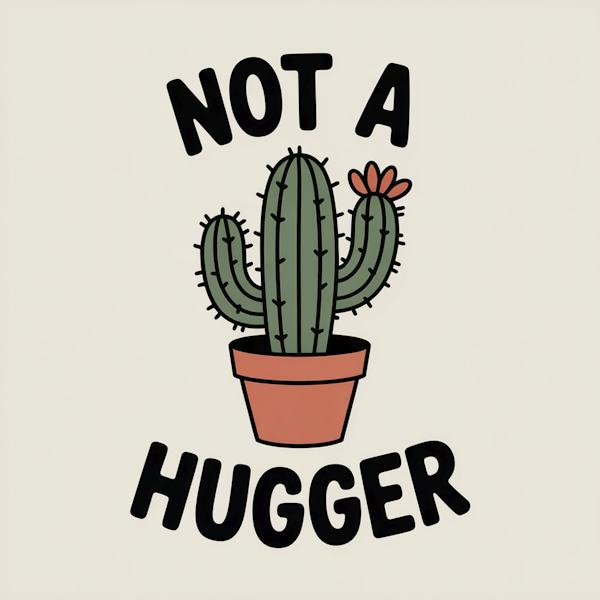 Not a Hugger T-shirt