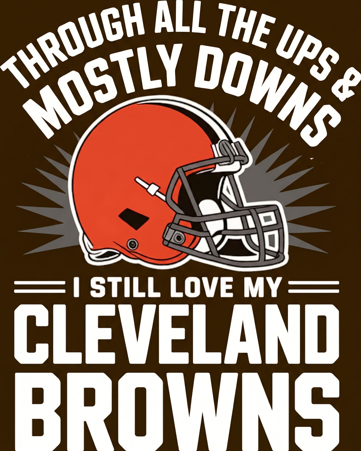Ups & Downs Browns T-shirt